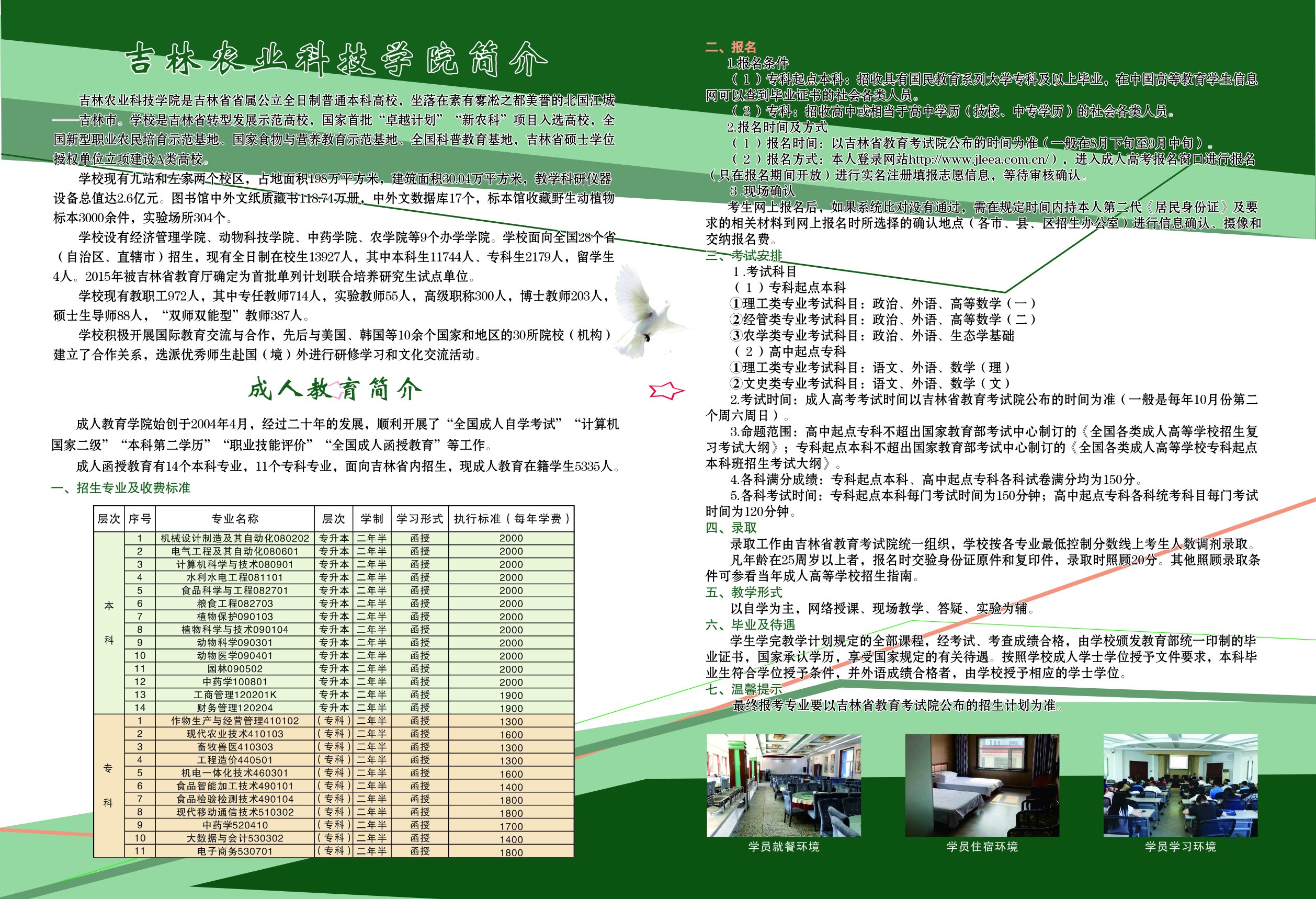 2024年成人学历教育招生简章